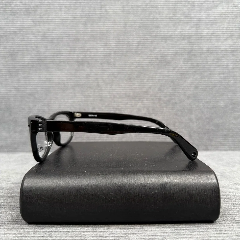 Spy Optic Molly Black Y2k Eyeglasses Frames 52-18-145 Rectangular G10